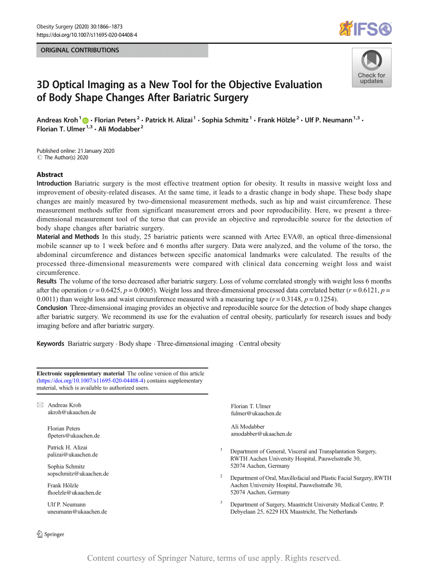 Digital Leg Volume Quantification: Precision Assessment of a Novel Workflow  Based on Single Capture Three-dimensional Whole-Body Surface Imaging