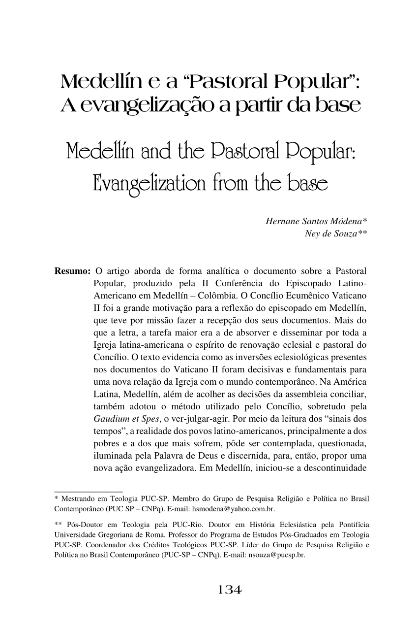 Evangelii Gaudium: As Sementes de um Pontificado - Teologia PUC-Rio