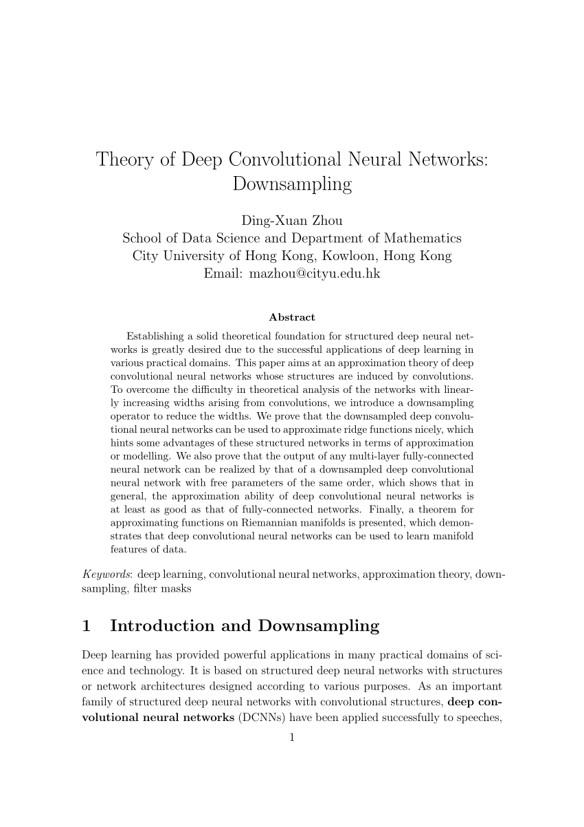 convolutional neural network thesis pdf