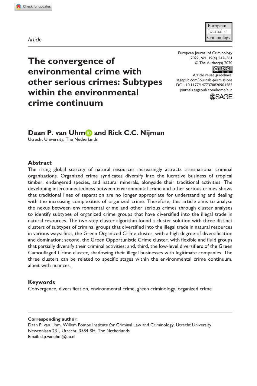thesis on environmental crimes