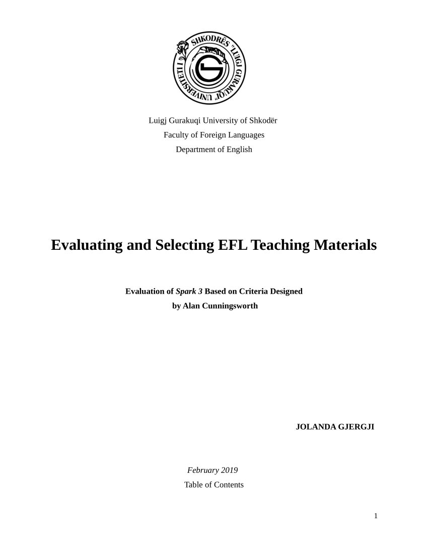 evaluating and selecting efl teaching materials pdf printer