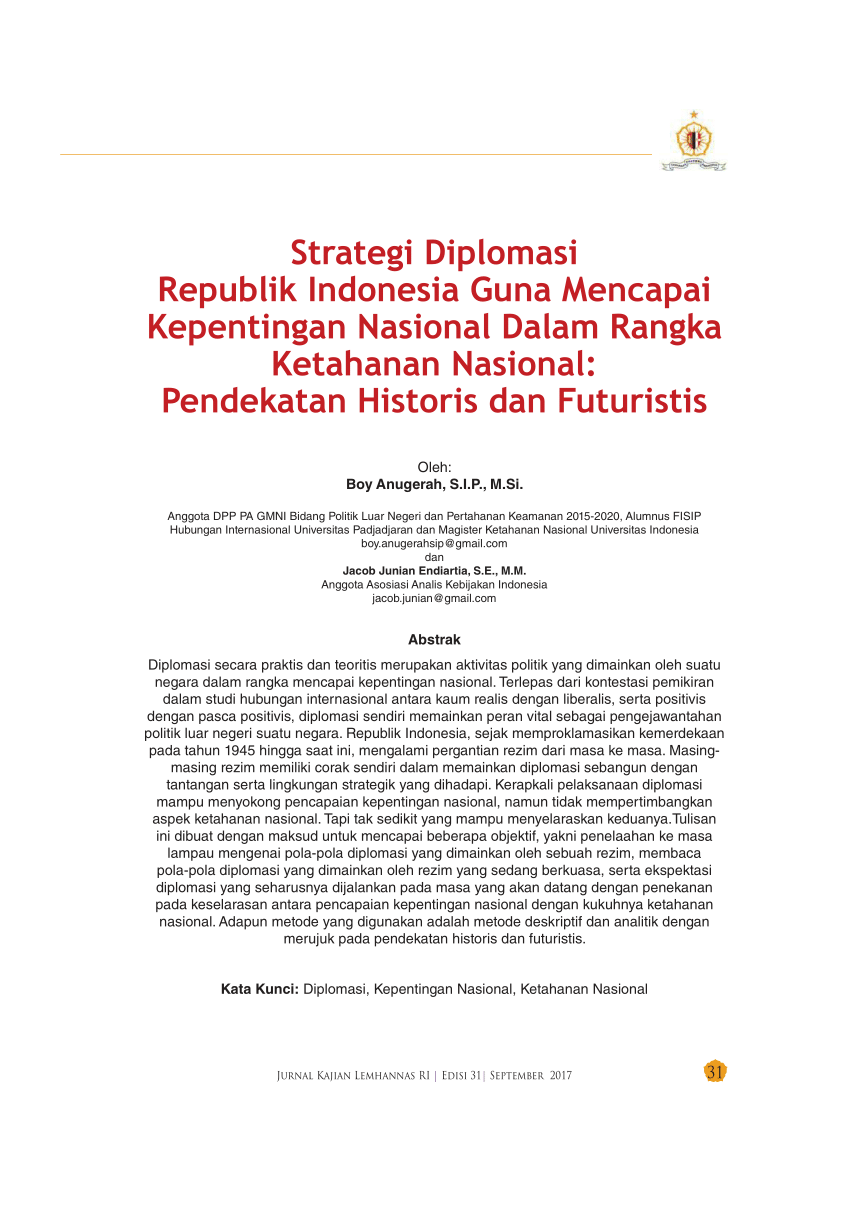 Prinsip dasar yang dijadikan pedoman pelaksanaan politik luar negeri bebas aktif bangsa indonesia dalam menjalankan politik damai hal tersebut memiliki arti