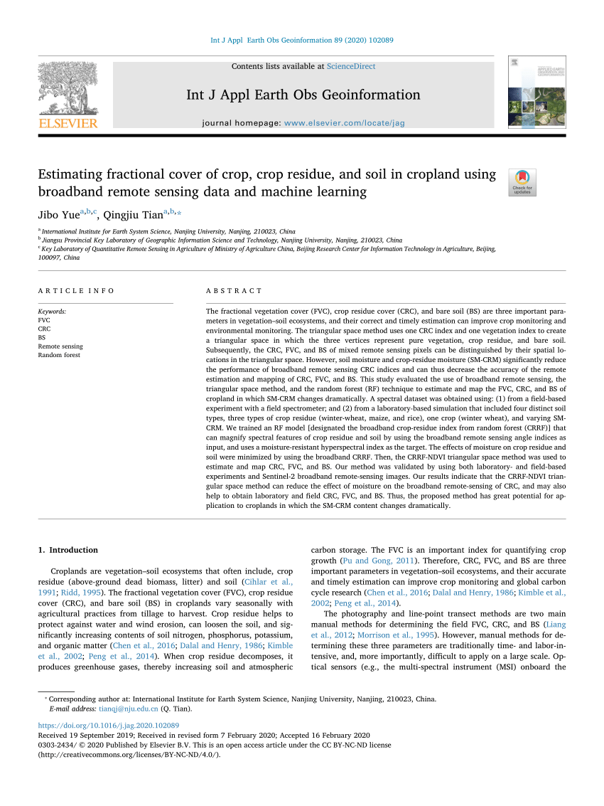 Estimating Fcover At Multiple Scales A Rgb Orthomosaic B