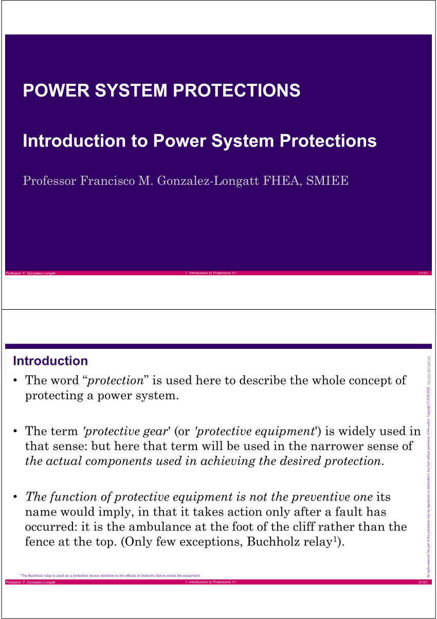 research paper based on power system protection