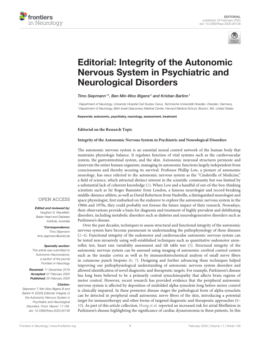behavioural neurology research paper