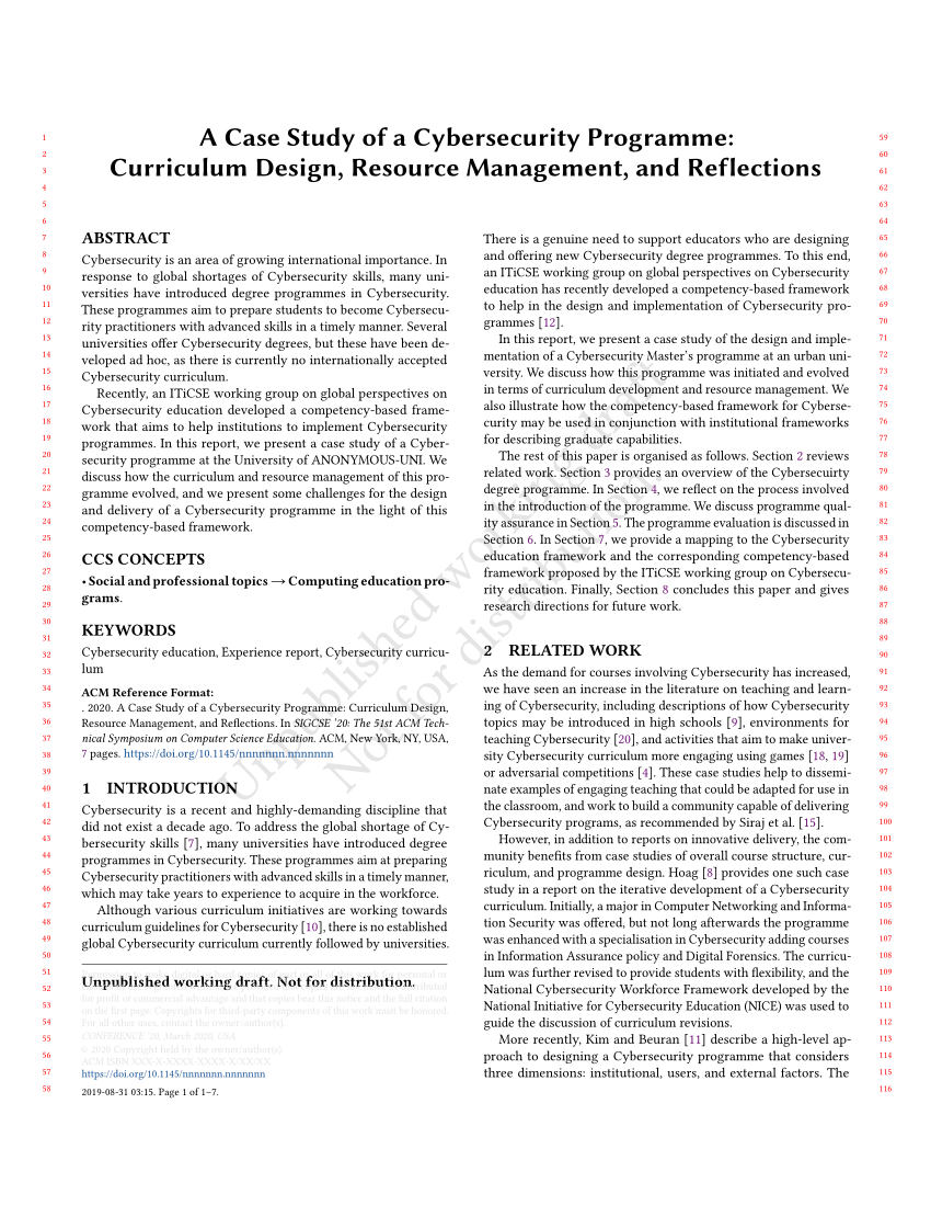 case study about cyber security