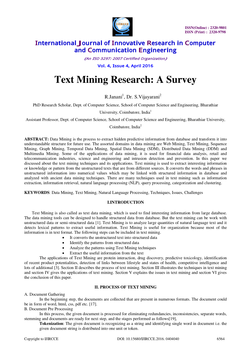 phd thesis on text mining