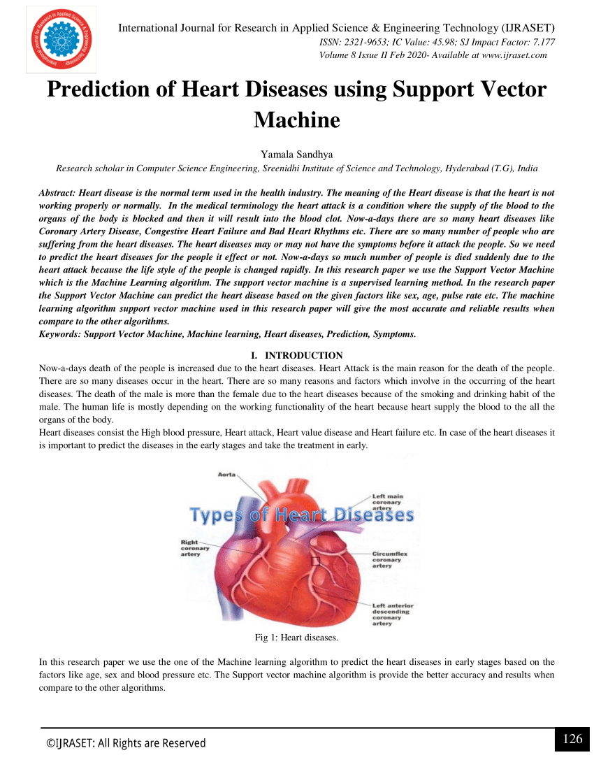 research proposal on machine learning methods for heart disease prediction