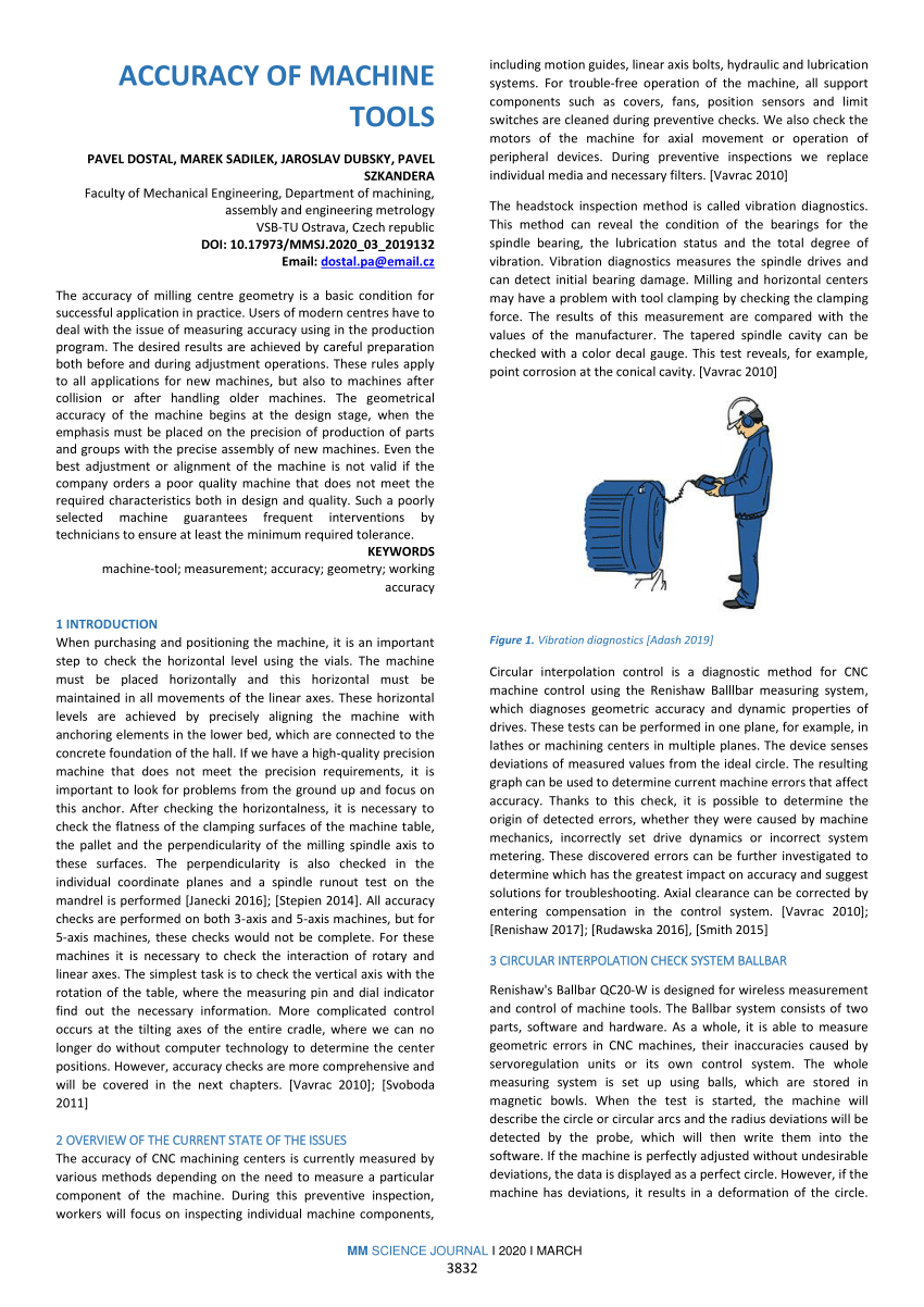 research paper on machine tools