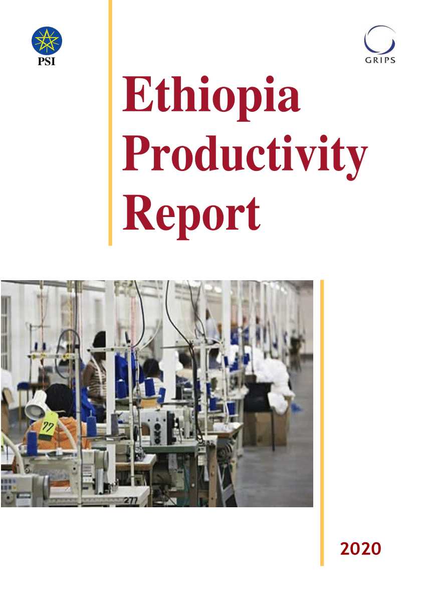 (PDF) Ethiopia Productivity Report 2020