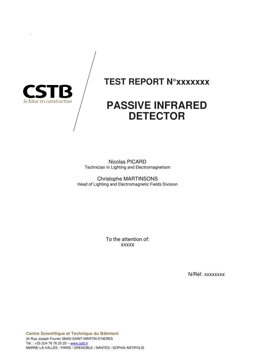 passive infrared sensor research paper