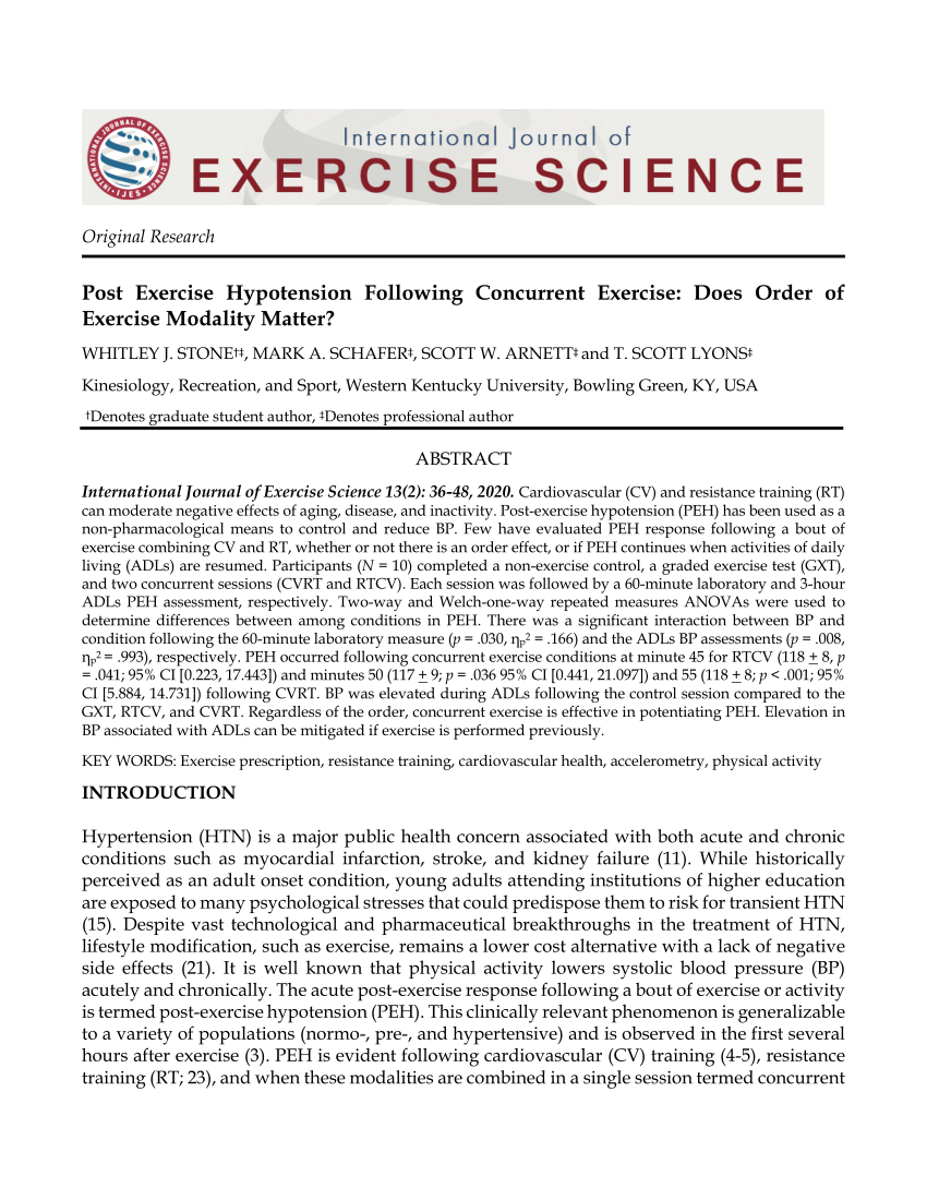 pdf-post-exercise-hypotension-following-concurrent-exercise-does-order-of-exercise-modality