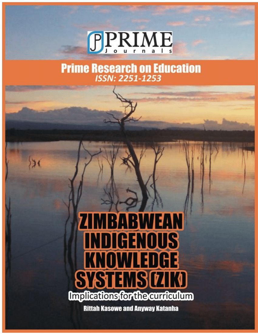 (PDF) Zimbabwean Indigenous Knowledge Systems (ZIK) Implications for