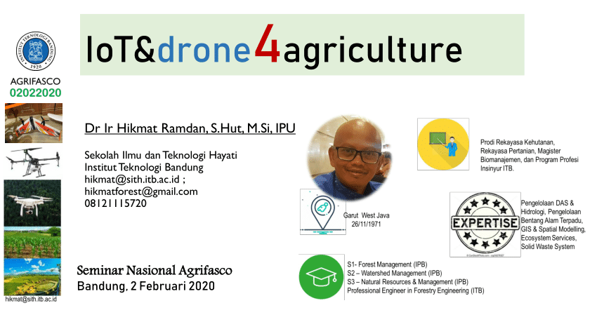 (PDF) IoT and Drone for Agriculture