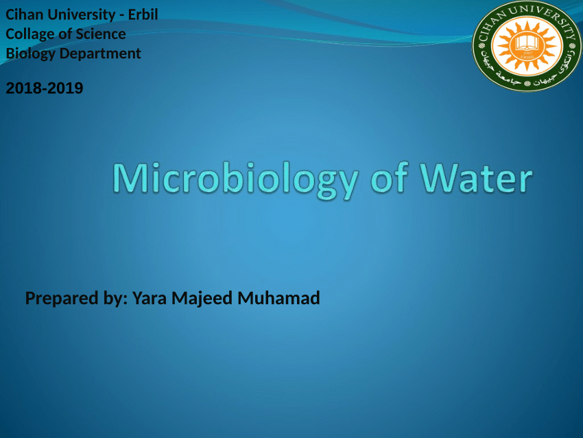 research papers on water microbiology