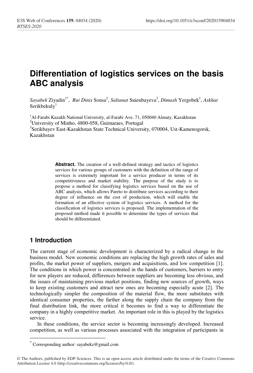 free research paper on logistics