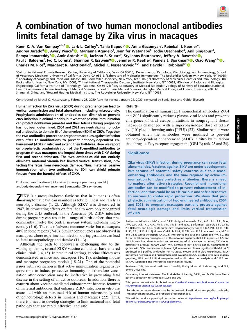 Pnas latest articles