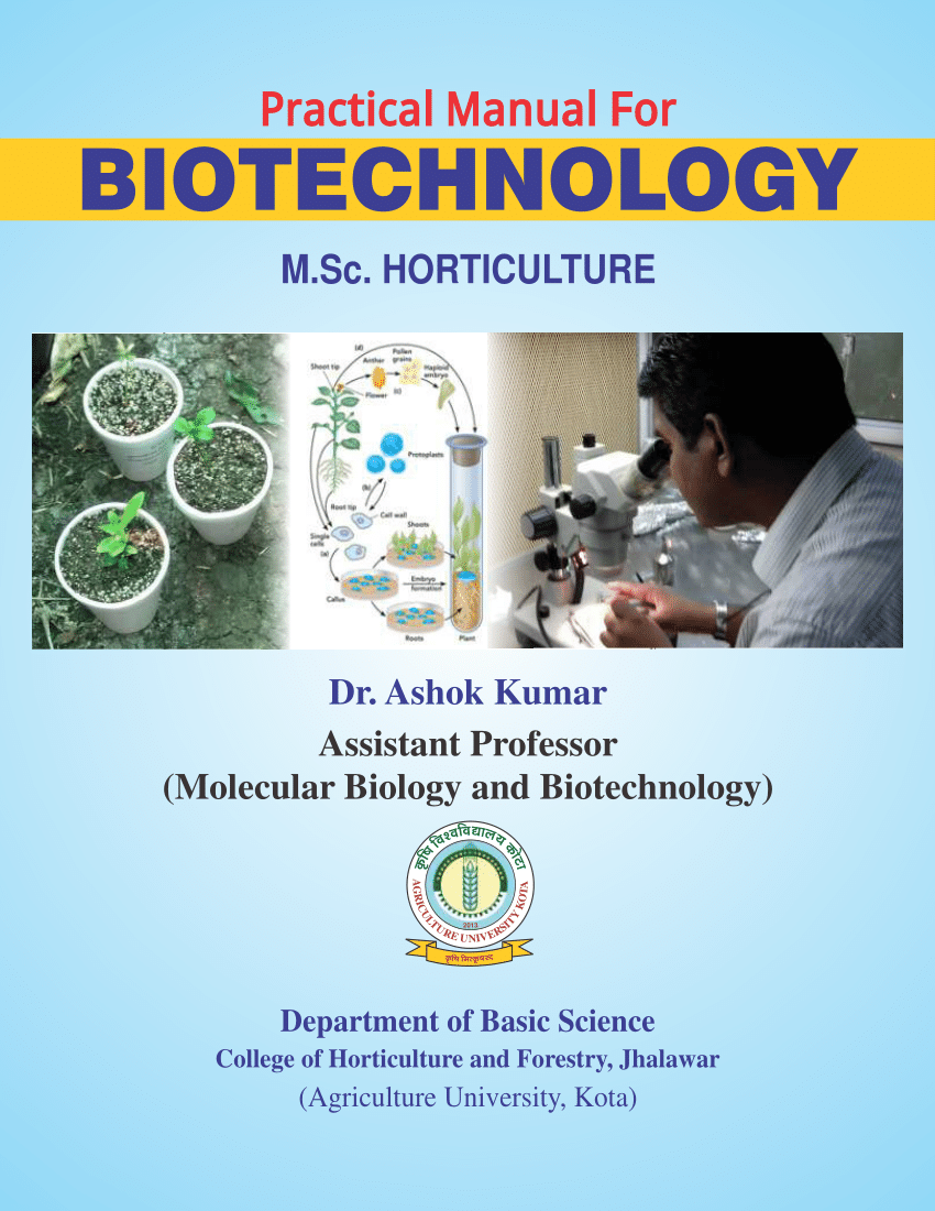 research paper related to plant biotechnology