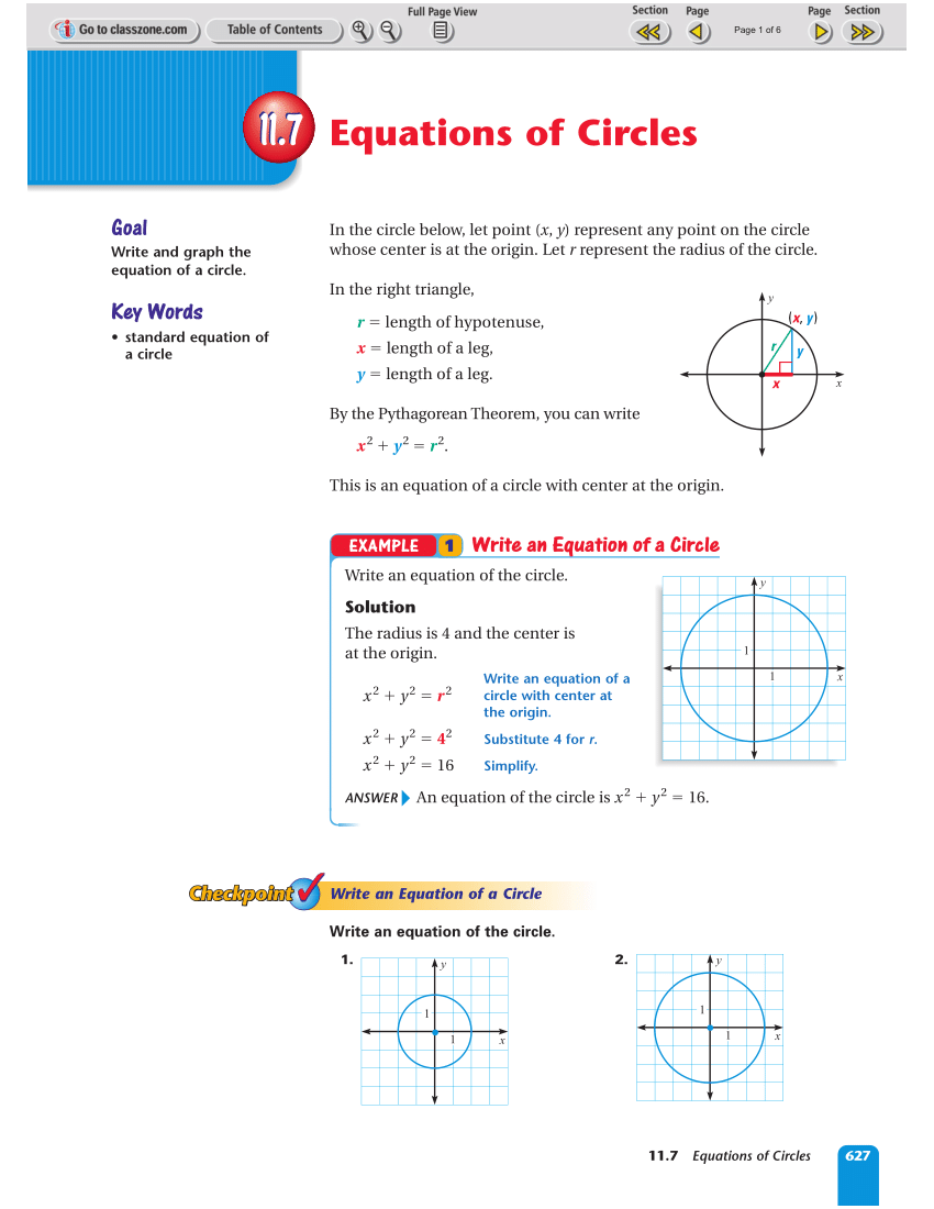 36 Equations Of Circles Worksheet Answers - support worksheet