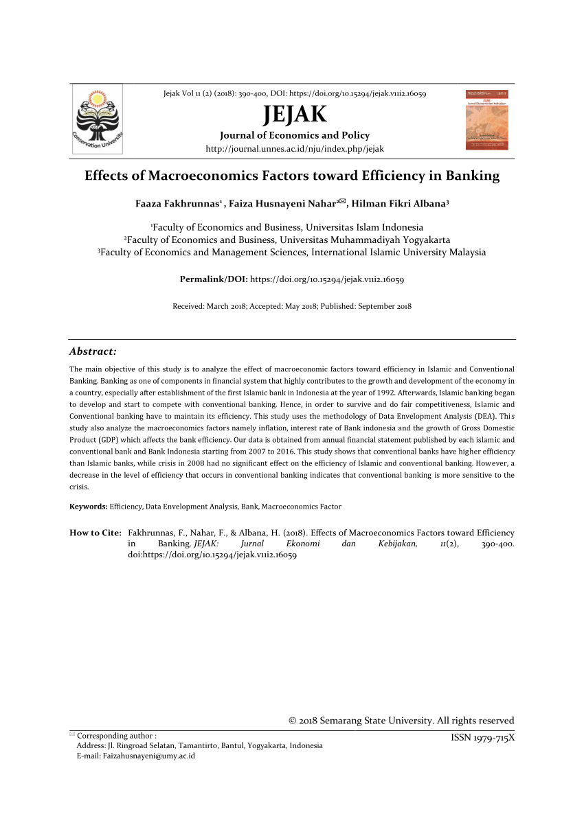 (PDF) Determinants Of International Tourism In Indonesia