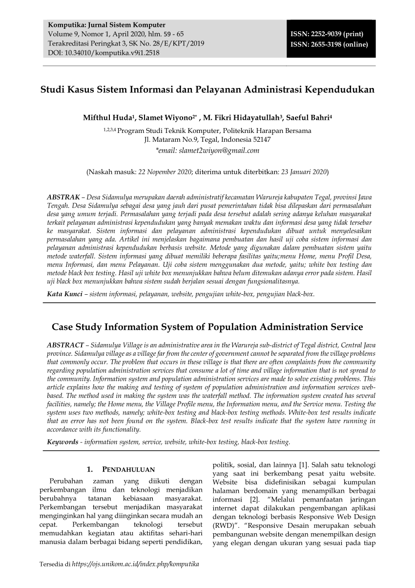 Contoh Jurnal Penelitian Deskriptif Contoh Laporan Penelitian Susunan