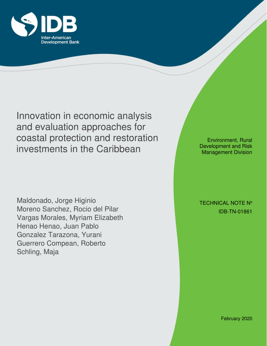 PDF) Innovation in economic analysis and evaluation approaches for