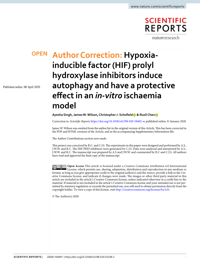 (PDF) Author Correction: Hypoxia-inducible factor (HIF) prolyl ...