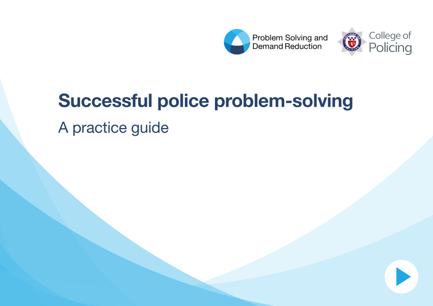 why is problem solving important in the police