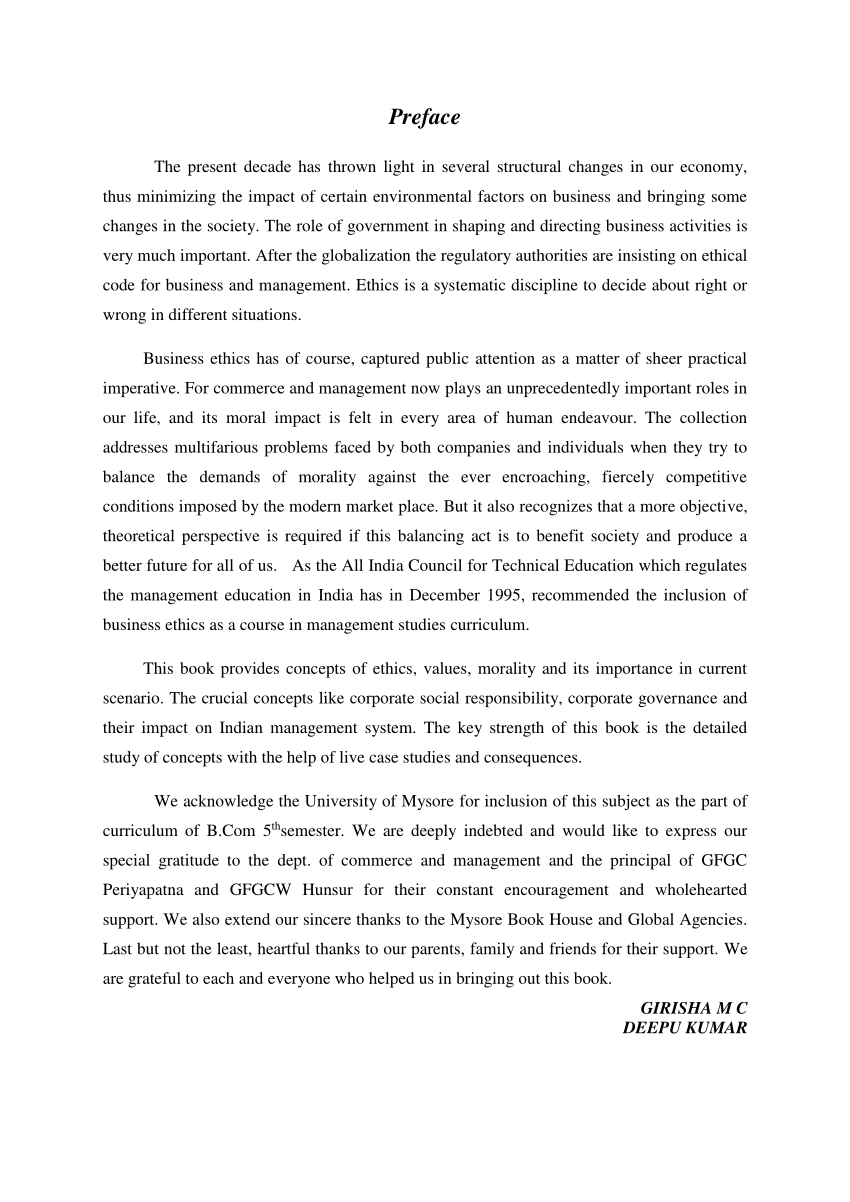 dissertation on ethics in business