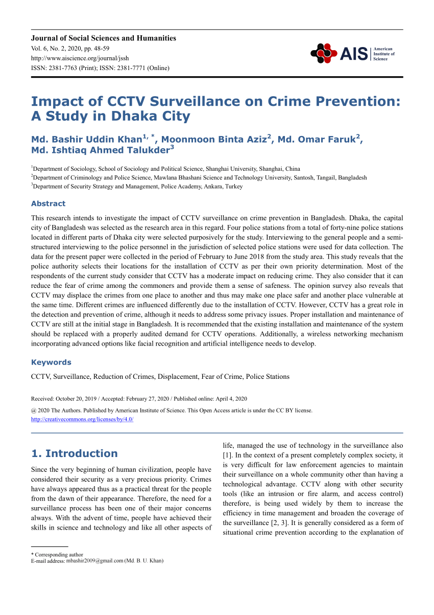 research paper about cctv in school