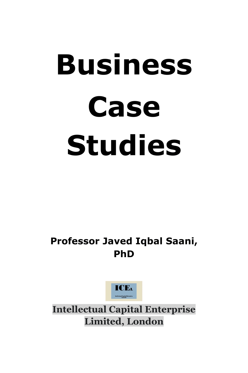 business strategy case studies pdf