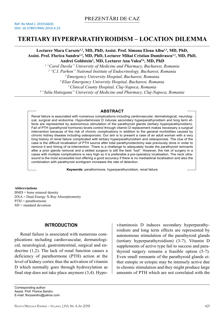 pdf-tertiary-hyperparathyroidism-location-dilemma