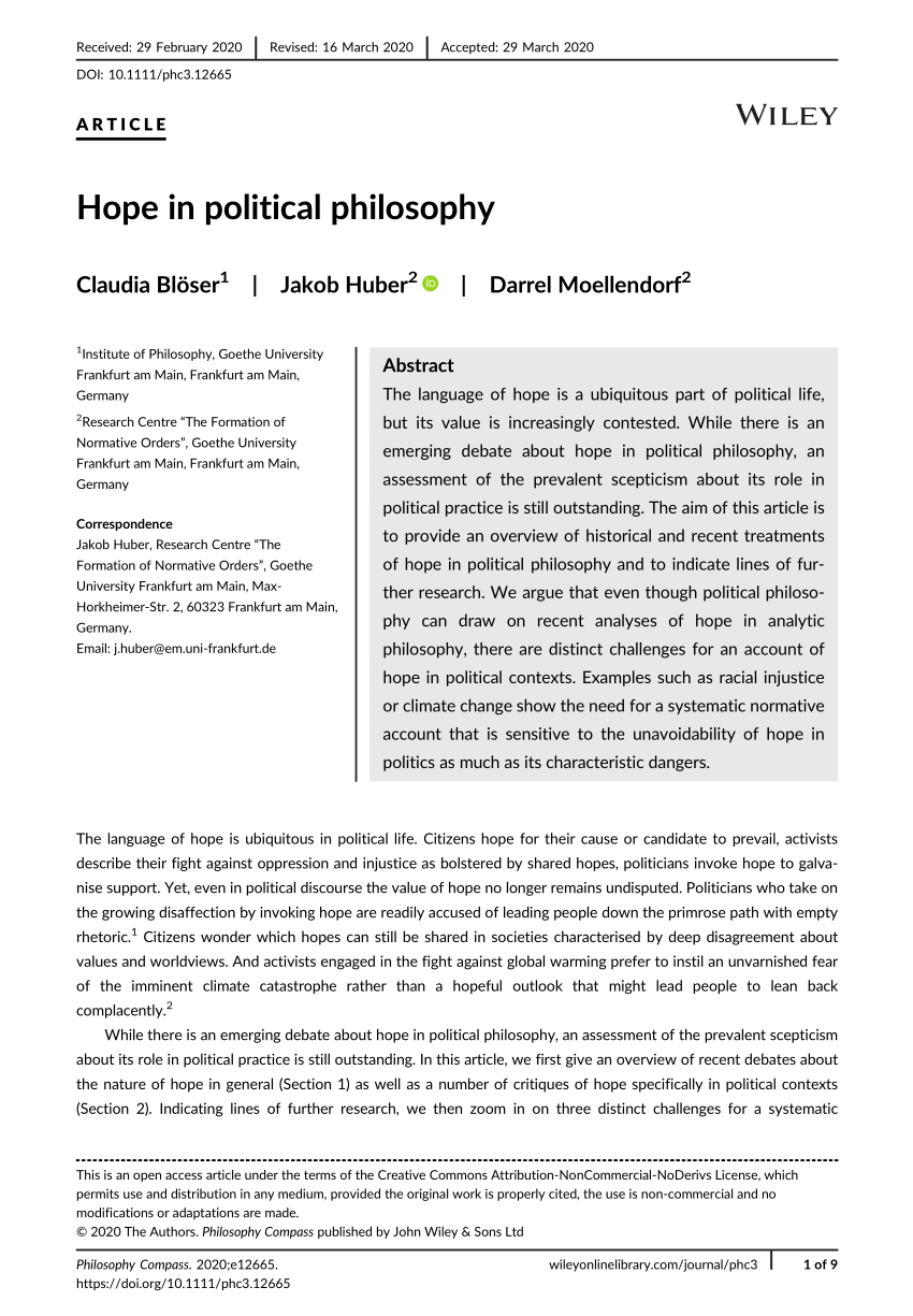 political philosophy research paper ideas