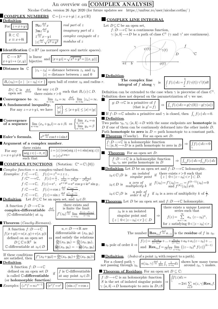 Complex Analysis Vs Real Analysis