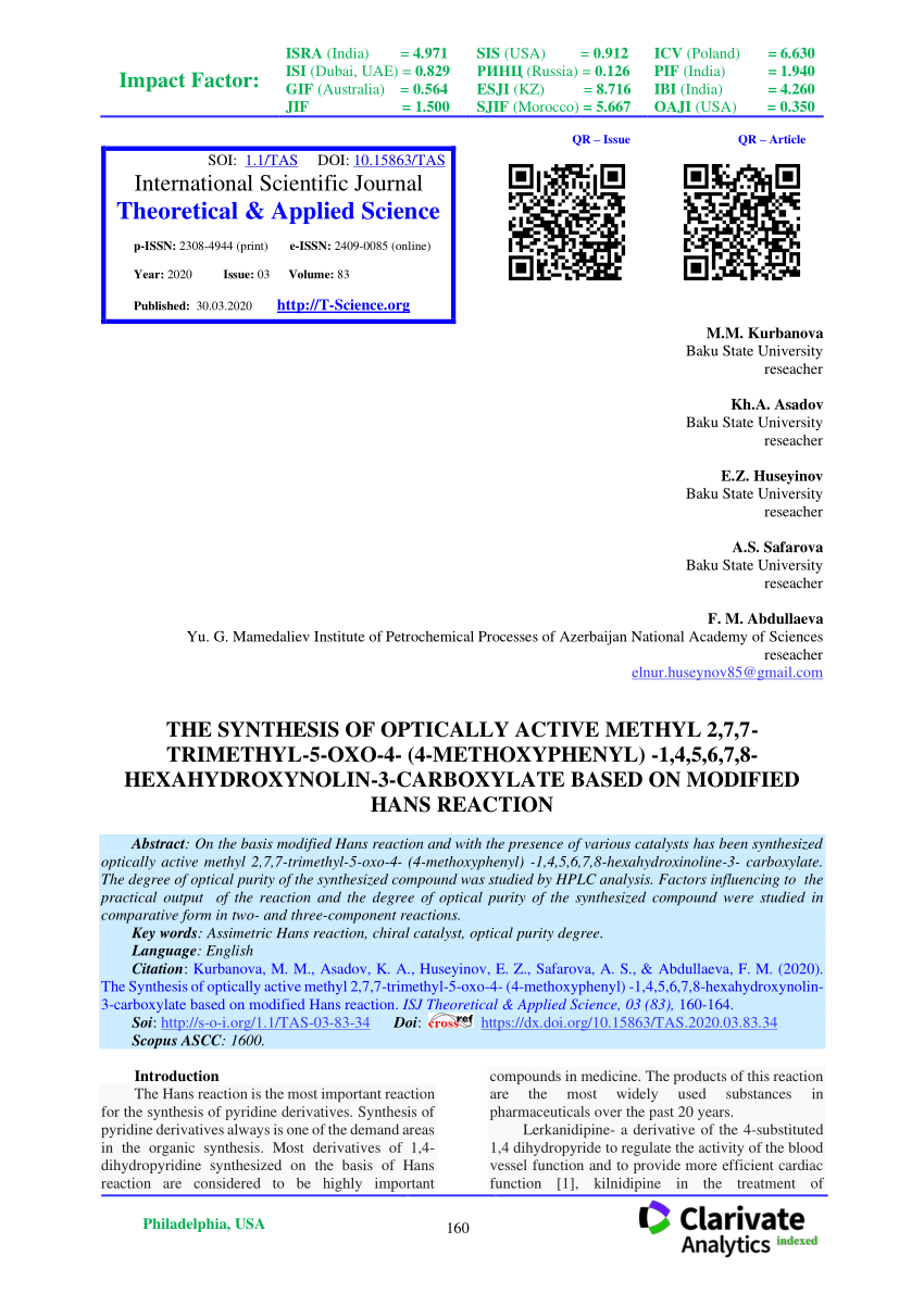 (PDF) Impact Factor