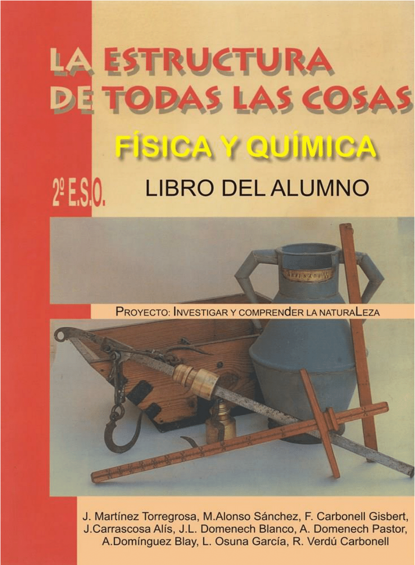 (PDF) Física y Química de 2º ESO. Libro del Alumno