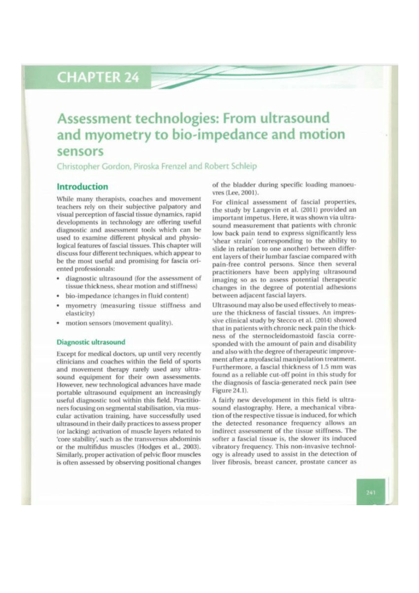 (PDF) Assessment technologies From ultrasound and myometry to bio