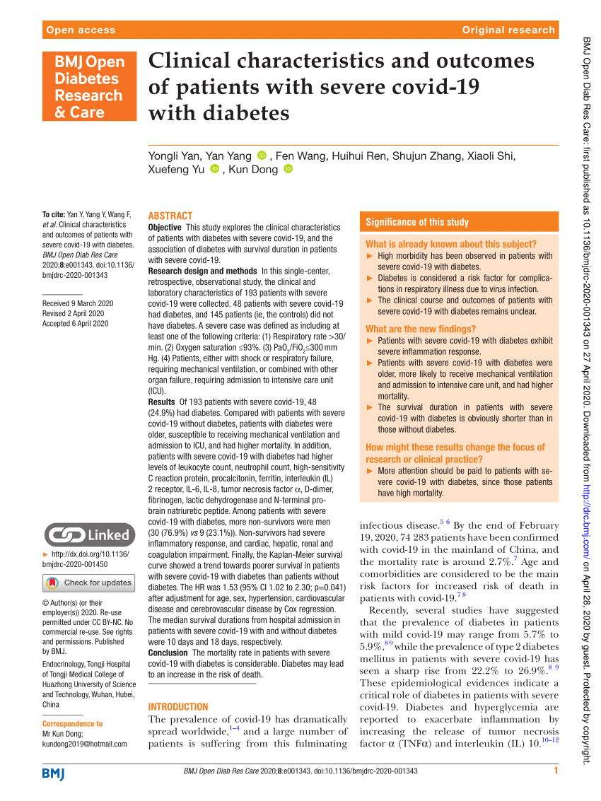 bmj open diabetes research and care publication fee 3 as típusú cukorbetegség