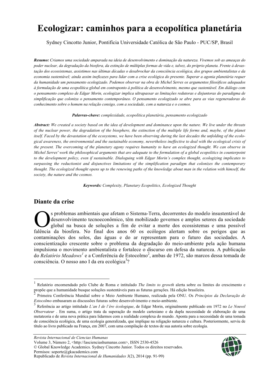 PDF) LEITE, J. R. M.; DUTRA, T. A. . A relevância do julgamento do caso  ?Mariana? pela justiça da Inglaterra para a ecologização do direito. In:  Orides Mezzaroba, José Sergio da Silva