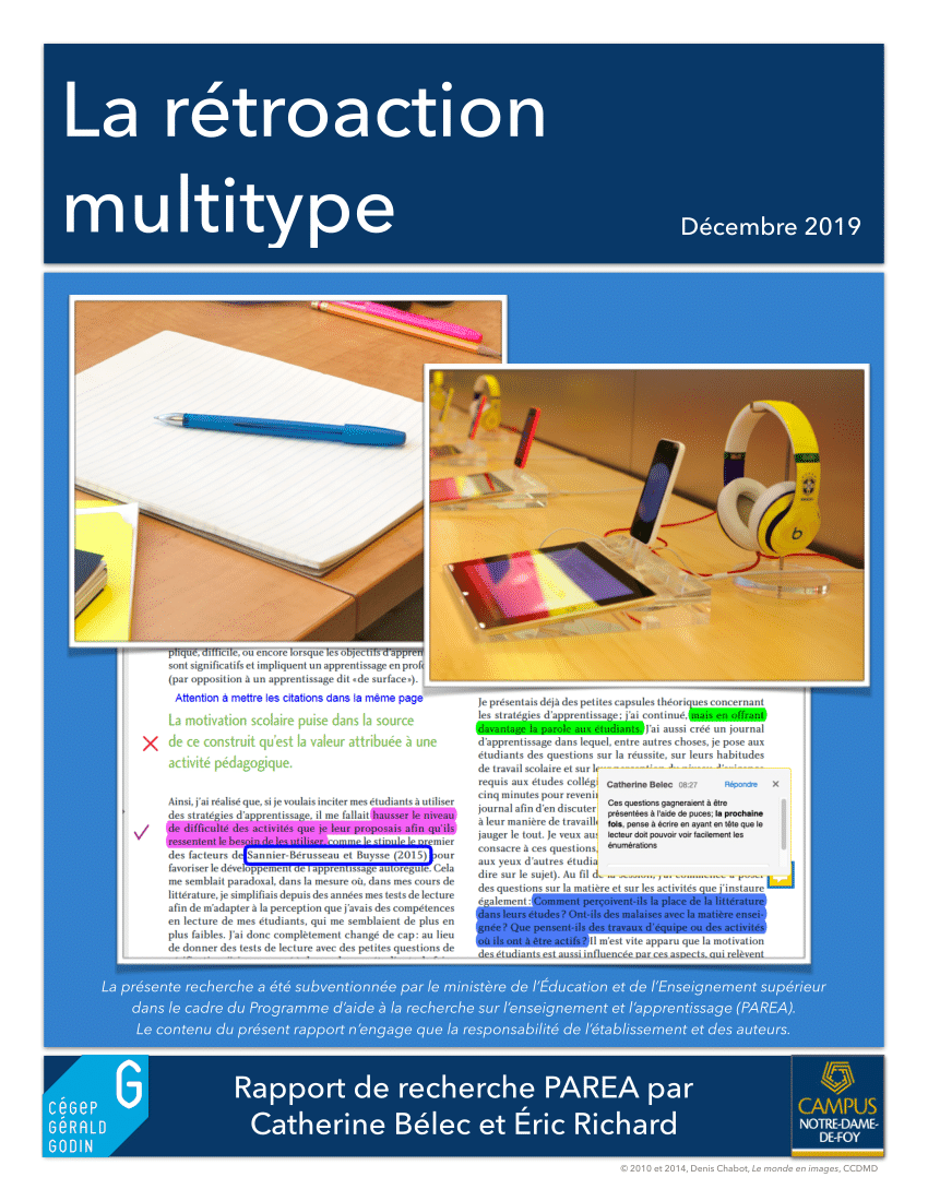 Pdf La Retroaction Multitype