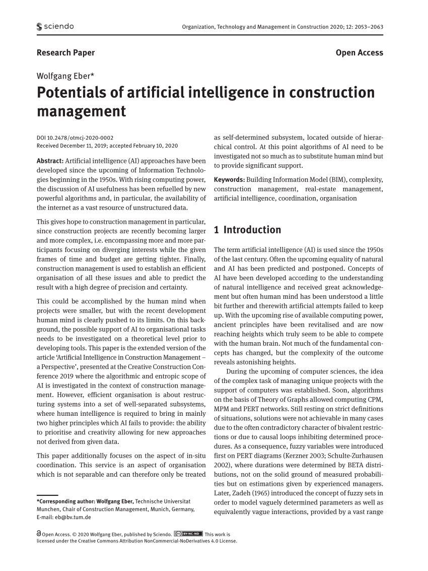 research proposal on artificial intelligence