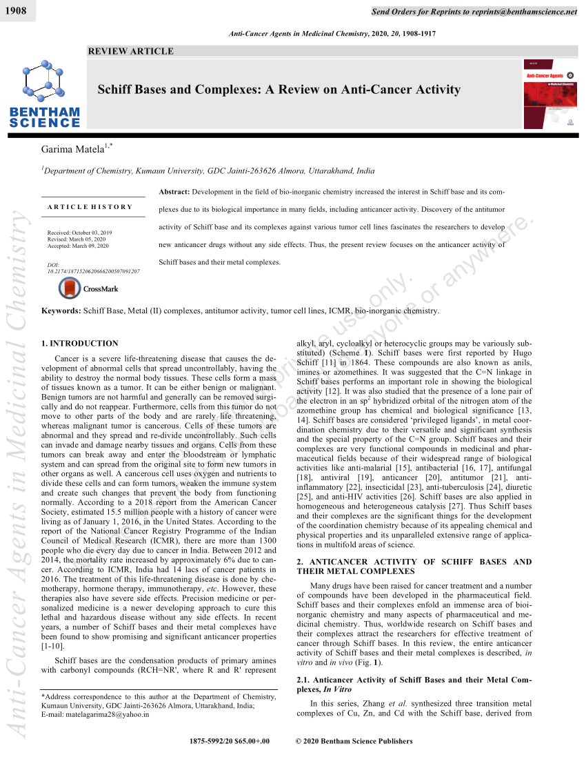schiff base thesis pdf