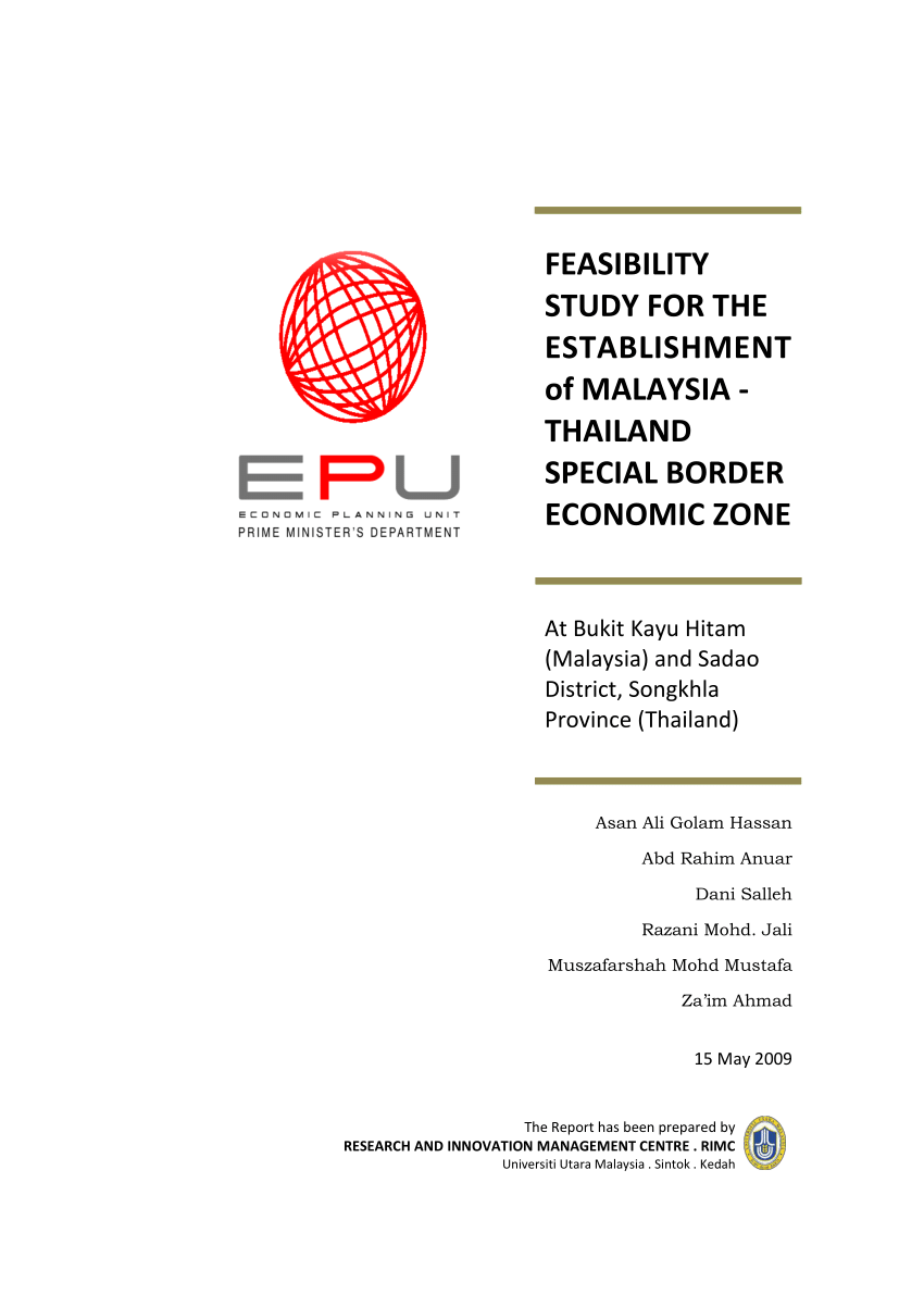 Pdf Feasibility Study For The Establishment Of Malaysia