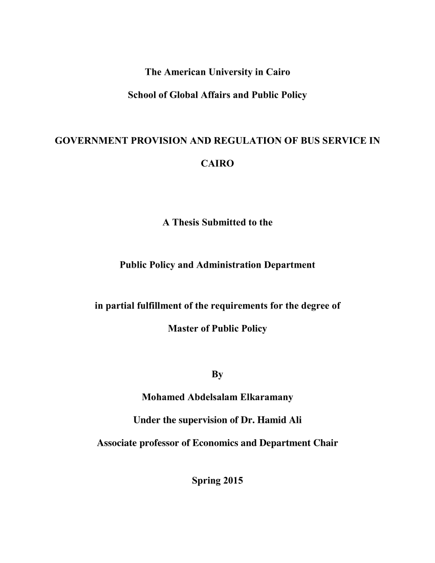 public policy thesis pdf