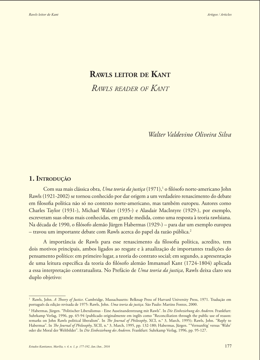 Síntese Éticas Kantiana e Utilitarista, PDF, Immanuel Kant