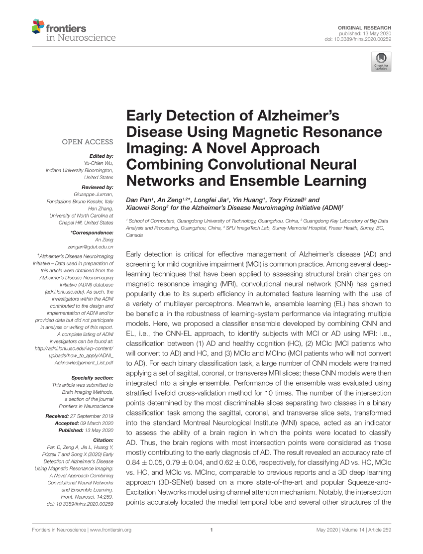 abstract for alzheimer's research paper