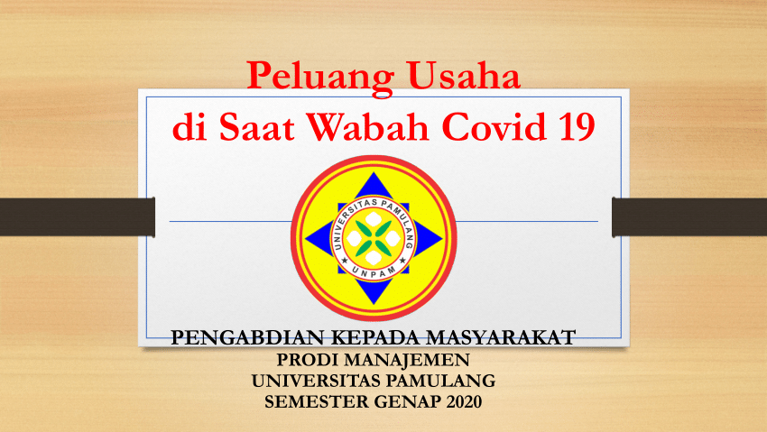 Pdf Peluang Usaha Di Saat Wabah Covid 19