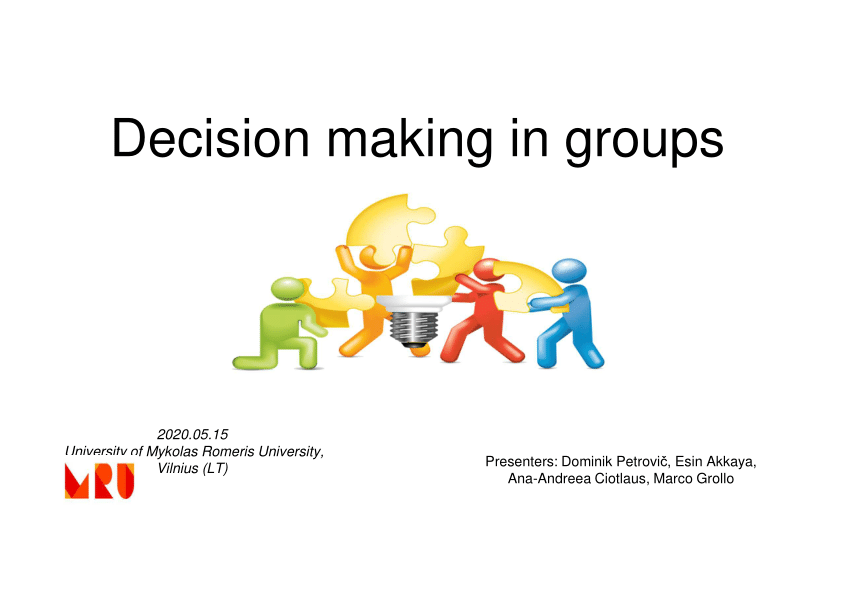 group decision making