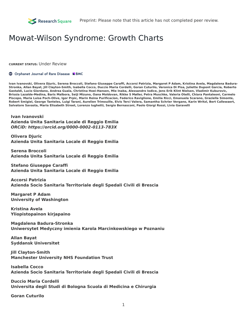 Growth charts for individuals with Rubinstein–Taybi syndrome - Beets - 2014  - American Journal of Medical Genetics Part A - Wiley Online Library