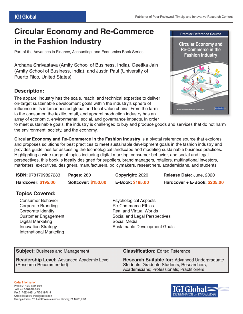 fashion industry research paper